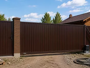 Откатные ворота 5000x1900 купить Москва